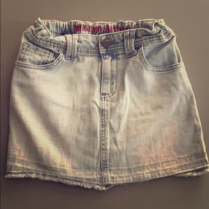 Vintage Mossimo Girls Jean Skirt Large GUC